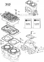 Cilindro e COLLETTORI SCARICO