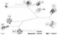 08- CABLAGGIO ELETTRICO - STEERING WIRING HARNESS - 278003349 - PACKAGE BASE WITHOUT IBR