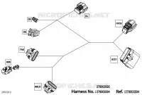 08- CABLAGGIO ELETTRICO - STEERING WIRING HARNESS - 278003594 - PACKAGE BASE WITH IBR