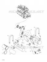 Marmitta silenziatore scarico