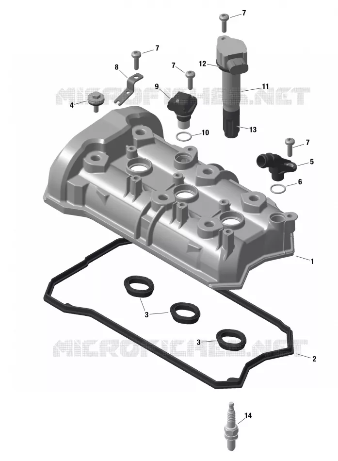 ROTAX - COPERCHIO DELLA VALVOLA