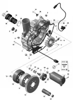01- ROTAX - MAGNETO AND CABLAGGIO ELETTRICO STARTER