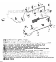 Cablaggio del motore