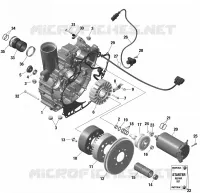 01- ROTAX - MAGNETO AND CABLAGGIO ELETTRICO STARTER