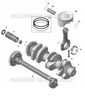 Motore - ALBERO MOTOR E PISTONE
