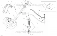 MOTORE - SERBATOIO CARBURANTE