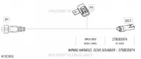 08- CABLAGGIO ELETTRICO - ECHO SOUNDER WIRING HARNESS - 278003974