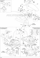 Console anteriore e vano portaoggetti