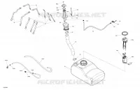 MOTORE - SERBATOIO CARBURANTE