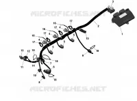 Cablaggio motore e modulo elettronico senza IDF