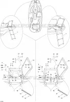 Scala, anteriore e posteriore