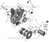 01- ROTAX - MAGNETO AND CABLAGGIO ELETTRICO STARTER