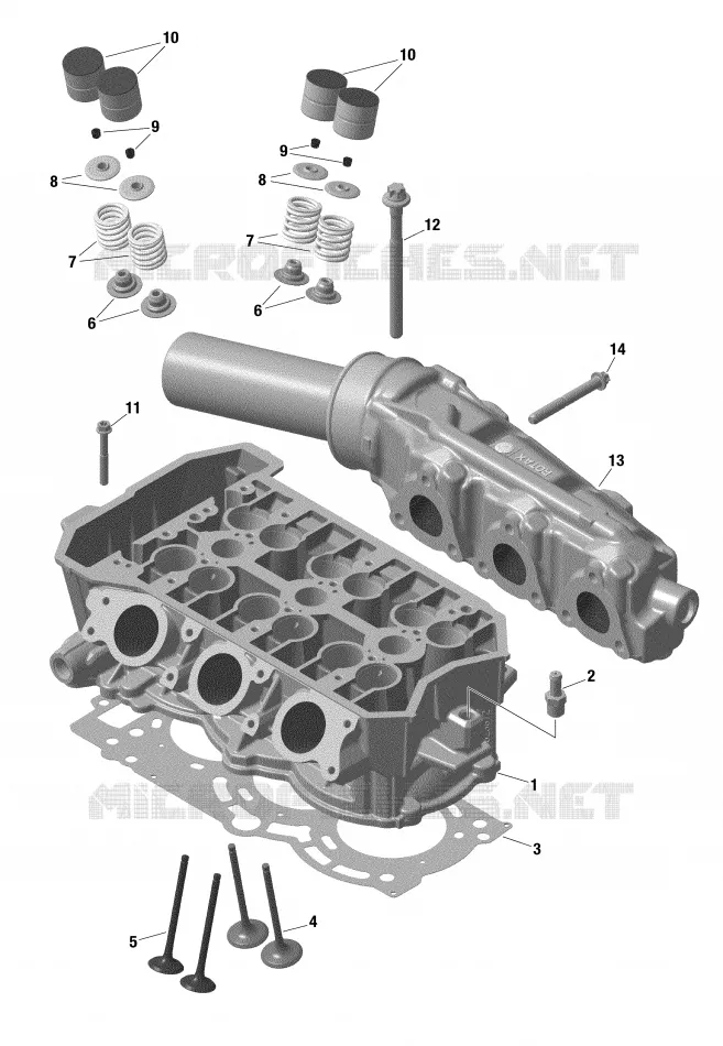 Testa Collettore Di Scarico