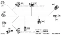 08- CABLAGGIO ELETTRICO - STEERING WIRING HARNESS - 278003780