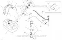 MOTORE - SERBATOIO CARBURANTE