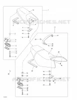 Sedile posteriore e anteriore (coperchio del motore)