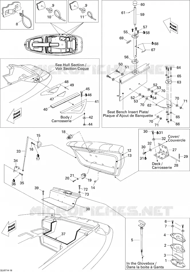 Vano motore e accessori