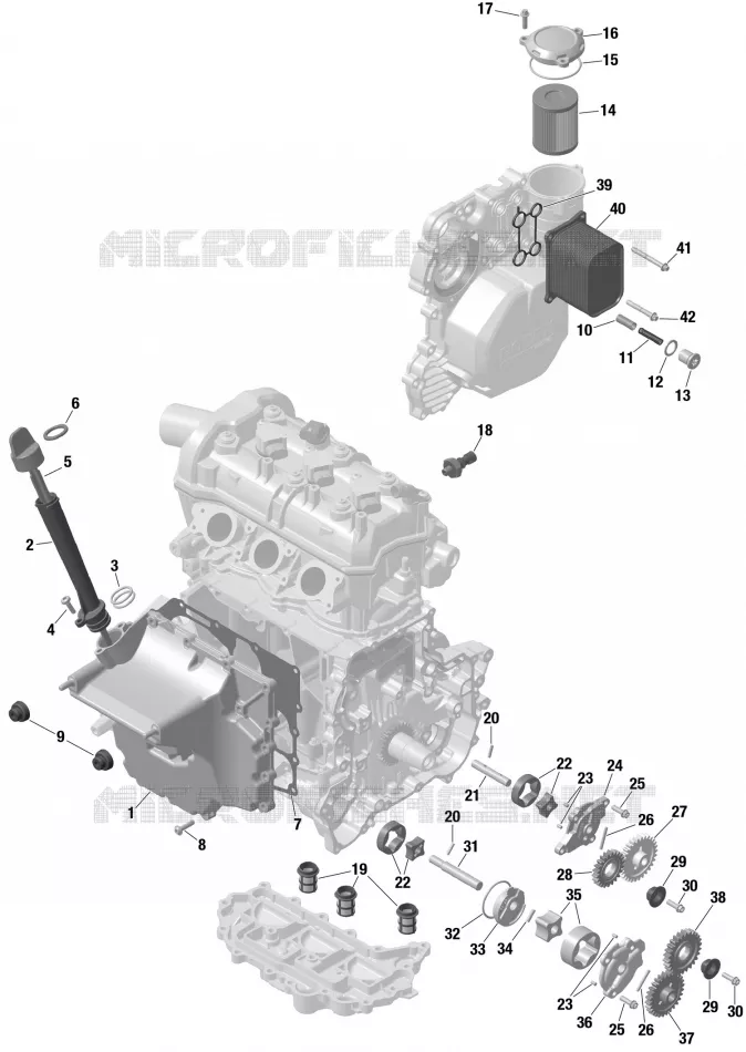 LUBRIFICAZIONE MOTORE ENGINE