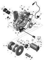 01- ROTAX - MAGNETO AND CABLAGGIO ELETTRICO STARTER