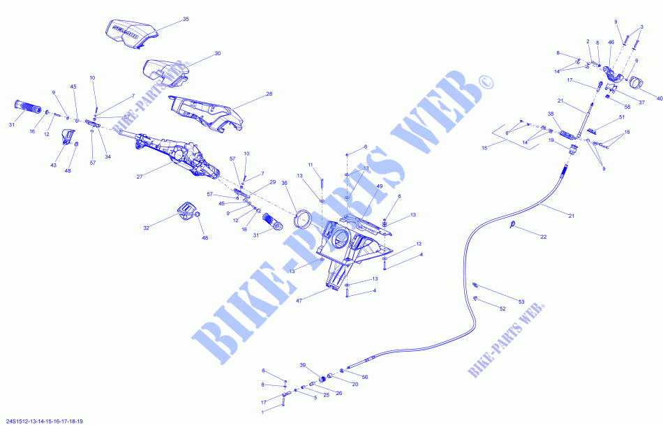 Sterzo per Sea-Doo GTI SE 130 2015