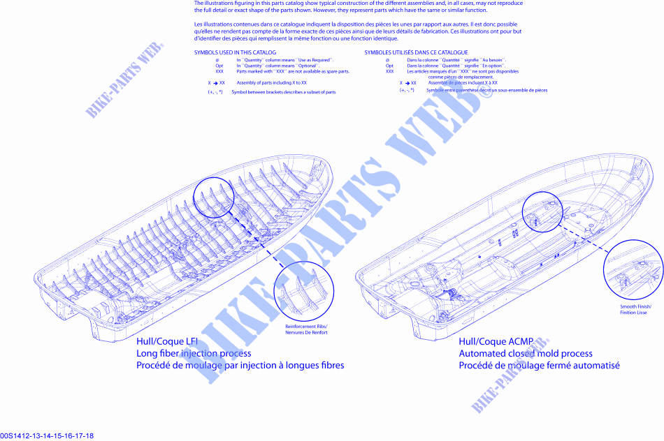 Numeri di modello per Sea-Doo GTI SE 130 2014