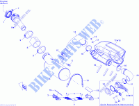 SCARICO per Sea-Doo GTI 130 (23CS/23CR) 2012