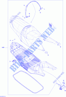 SELLA per Sea-Doo GTI LIMITED 155 (39CS) 2012