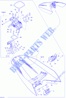 Sezione di copertura di stoccaggio per Sea-Doo GTI 4-TEC SE ( SPECIAL EDITION ) 2007