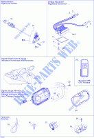 ELETTRICO PARTI per Sea-Doo GTX 4-TEC LIMITED 2006