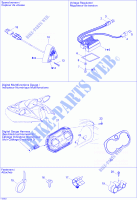ELETTRICO PARTI per Sea-Doo GTX 4-TEC SC 2006