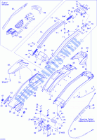 Sistema di sterzo per Sea-Doo 3D RFI  ( FUEL INJECTION ) 2005