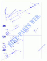 ELETTRICO PARTI per Sea-Doo GTI 5522/5523 2001