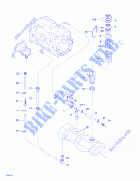 Sistema di iniezione dell'olio per Sea-Doo GTI 5522/5523 2001