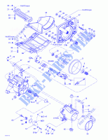 Sistema di propulsione per Sea-Doo GTX RFI 5524/5525/5553/5555 ( FUEL INJECTION ) 2001