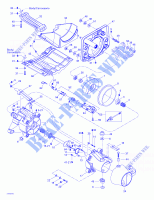 Sistema di propulsione per Sea-Doo GTI 5647/5657 2000