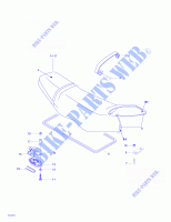 Sedile e coperchio del motore per Sea-Doo GSX_RFI 5637/5638/5652/5829 ( FUEL INJECTION ) 1999