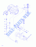 Sistema di iniezione dell'olio per Sea-Doo GTI 5836/5841 1998