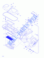 Sistema di aspirazione per Sea-Doo GTX RFI 5666/5843 ( FUEL INJECTION ) 1998