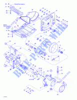 Sistema di propulsione per Sea-Doo GTX RFI 5666/5843 ( FUEL INJECTION ) 1998