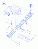 Sistema di iniezione dell'olio per Sea-Doo GTI 5641 1997