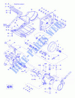 Sistema di propulsione per Sea-Doo GTI 5641 1997