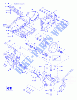 Sistema di propulsione per Sea-Doo GTS 5818 1997