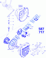 MAGNETO per Sea-Doo GTI 5865 1996