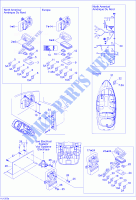 ELETTRICO PARTI per Sea-Doo 00- Model Numbers 2012