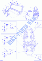 Copertura centrale e accessori per Sea-Doo 00- Model Numbers Edition 1 2008