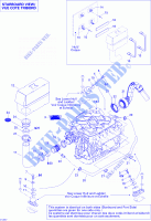 Motore, Marmitta di aspirazione per Sea-Doo 00- Model Numbers Edition 2 2006