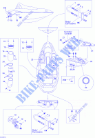 CARROZZERIA per Sea-Doo 01- Air Intake Manifolds 2003