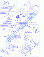 ELETTRICO PARTI per Sea-Doo 01- Air Intake Manifolds 2003