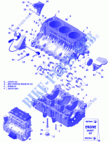 Motore e supporto motore per Sea-Doo GTI 130 PRO RENTAL 2020