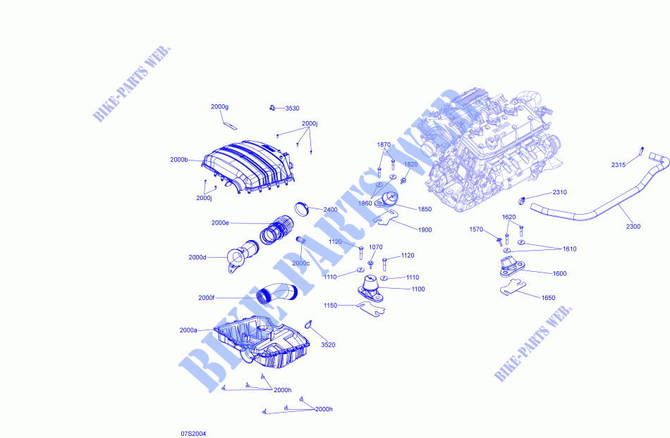 Motore per Sea-Doo GTI 130 PRO RENTAL 2020